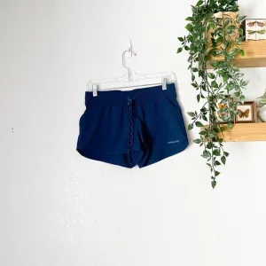 🦋 PATAGONIA Stretch Planing Micro Shorts Navy Blue XS Workout Athletic Running