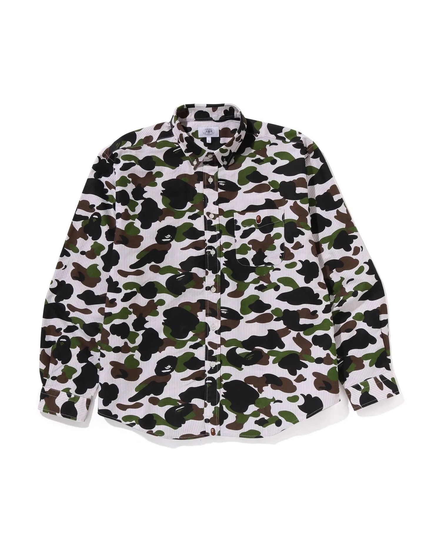 1st Camo Stripe Relaxed Fit Ls Shirt