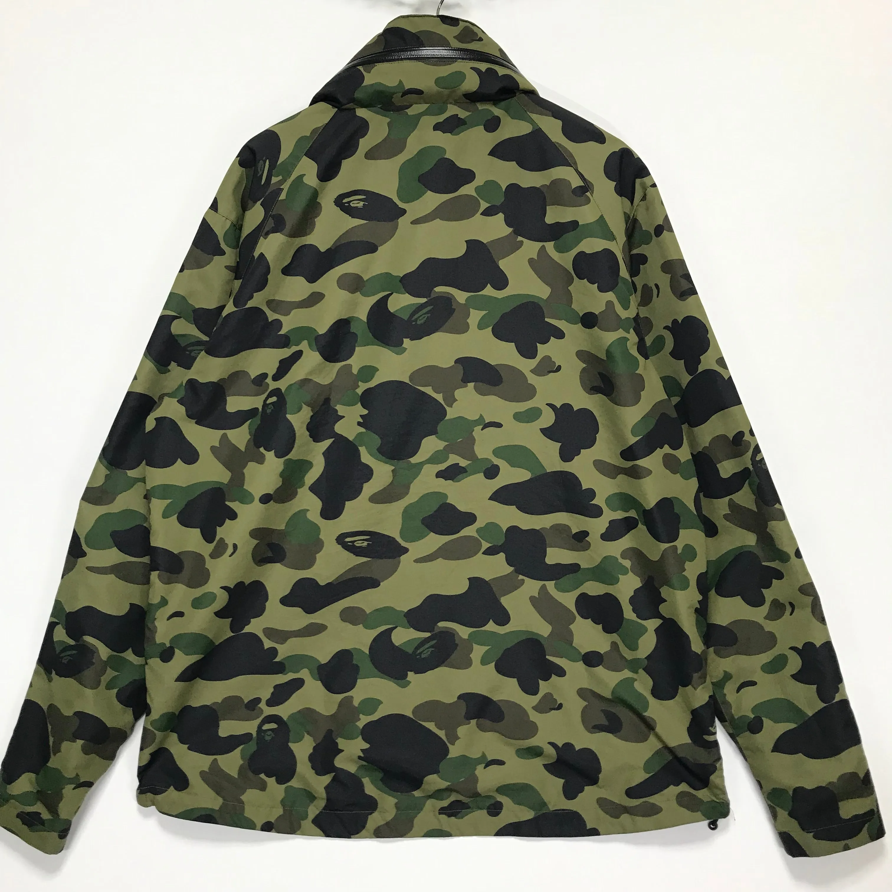 [2XL] A Bathing Ape Bape 1st Camo Nylon Zip Up Jacket