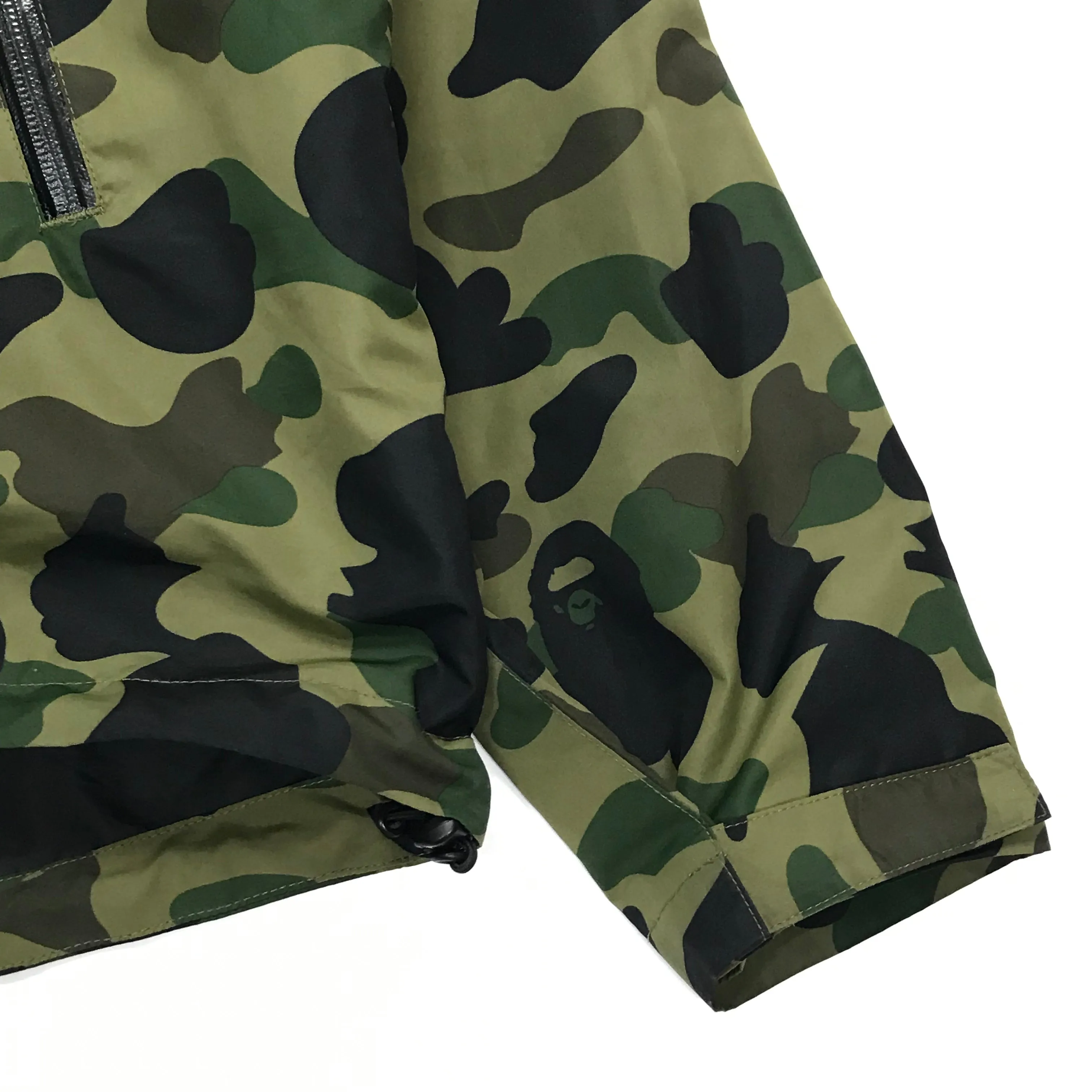 [2XL] A Bathing Ape Bape 1st Camo Nylon Zip Up Jacket
