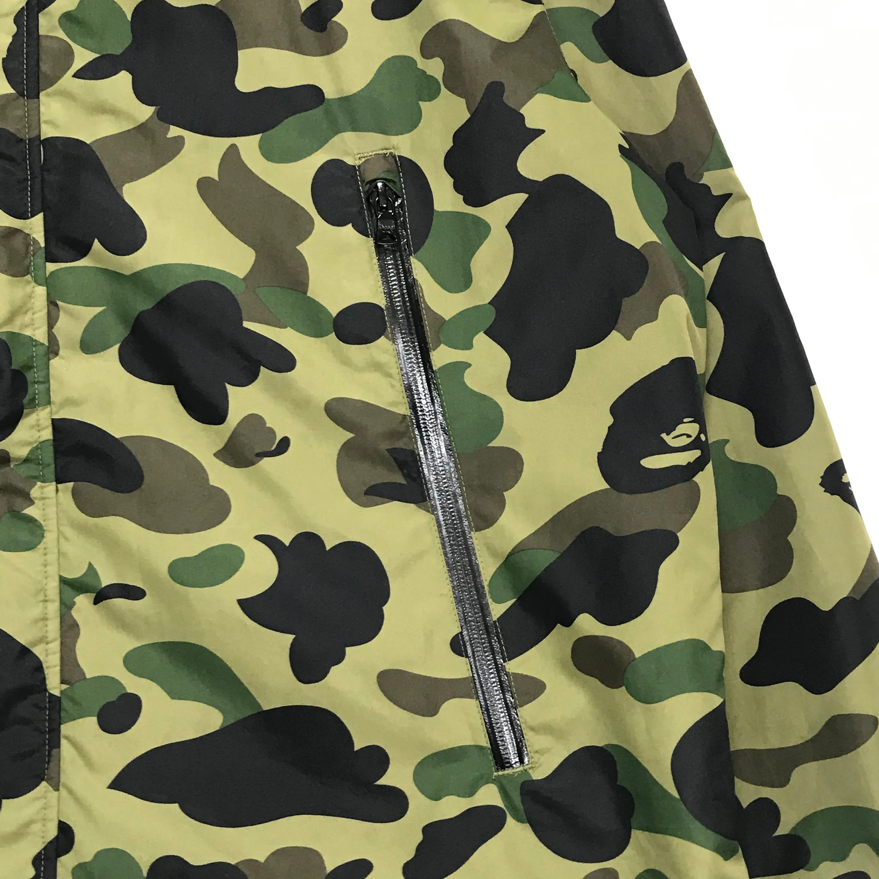 [2XL] A Bathing Ape Bape 1st Camo Nylon Zip Up Jacket