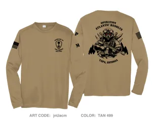 303RD MP CO Hi-Tech Performance Unisex LS Tee - jnUacm