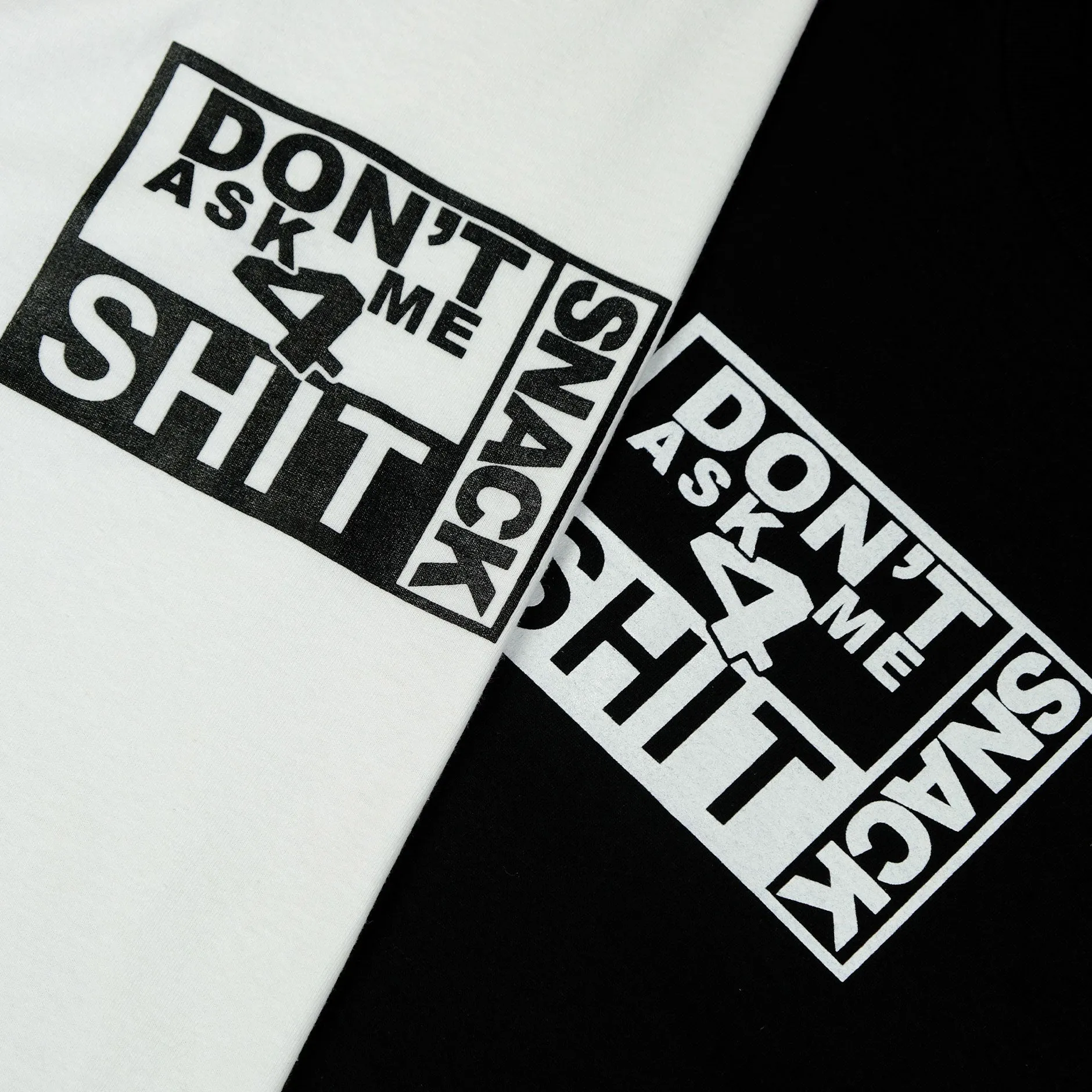 4 SHIT TEE - WHITE
