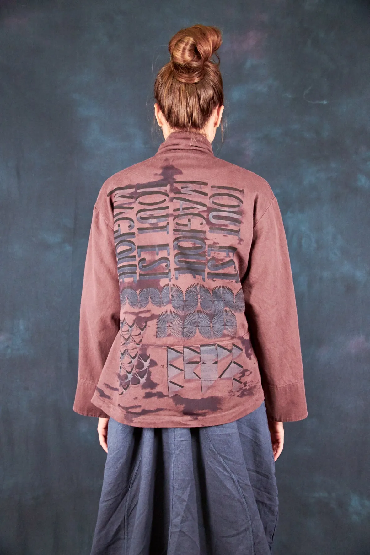 5278 Natural Cotton Twill Jacket Incense-P
