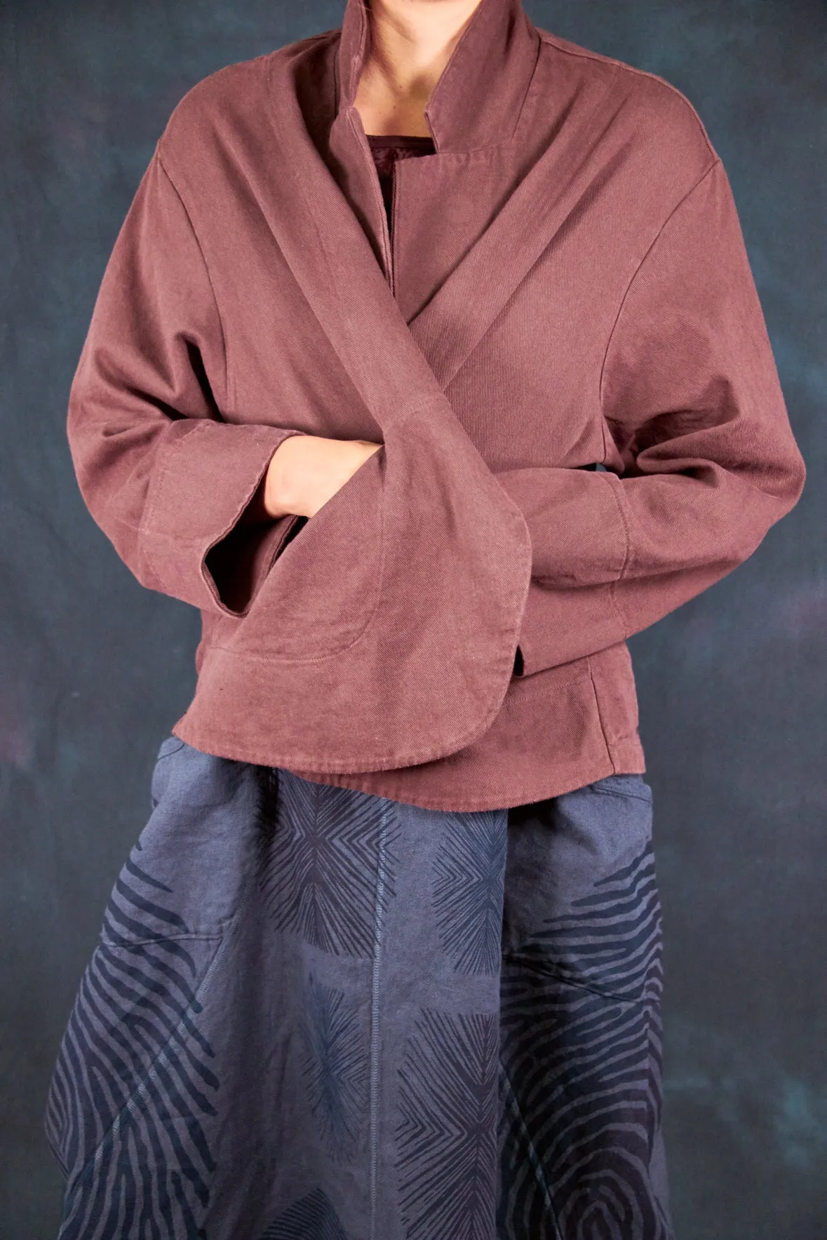 5278 Natural Cotton Twill Jacket Incense-P