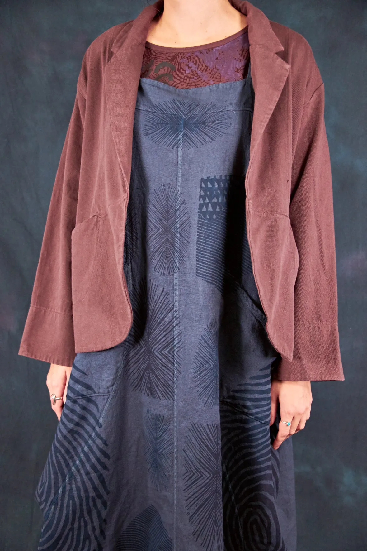 5278 Natural Cotton Twill Jacket Incense-P
