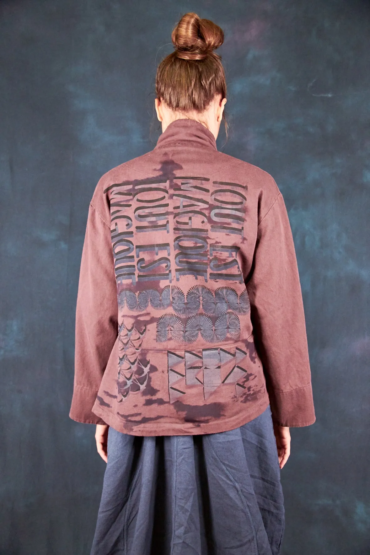 5278 Natural Cotton Twill Jacket Incense-P