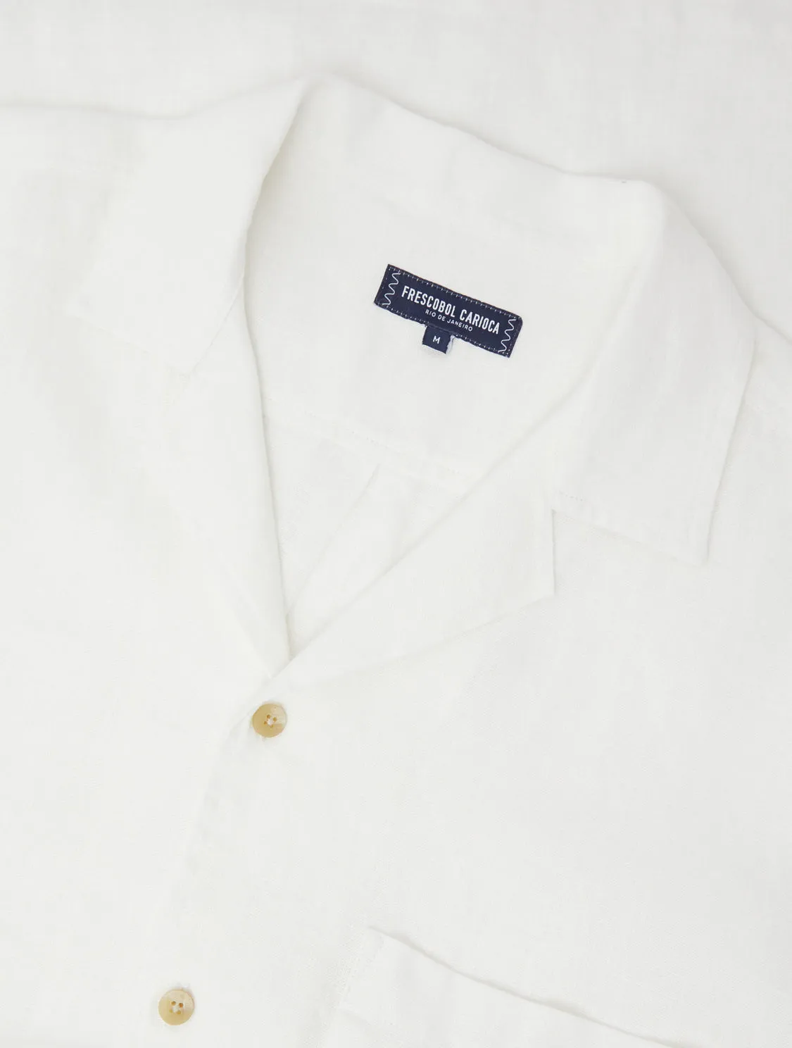 ALVES EMBROIDERED LINEN SHIRT