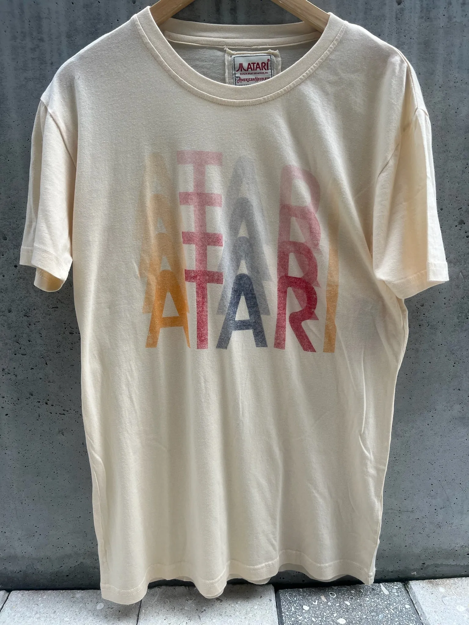American Needle Vintage Fade Brass Tacks Atari Tee