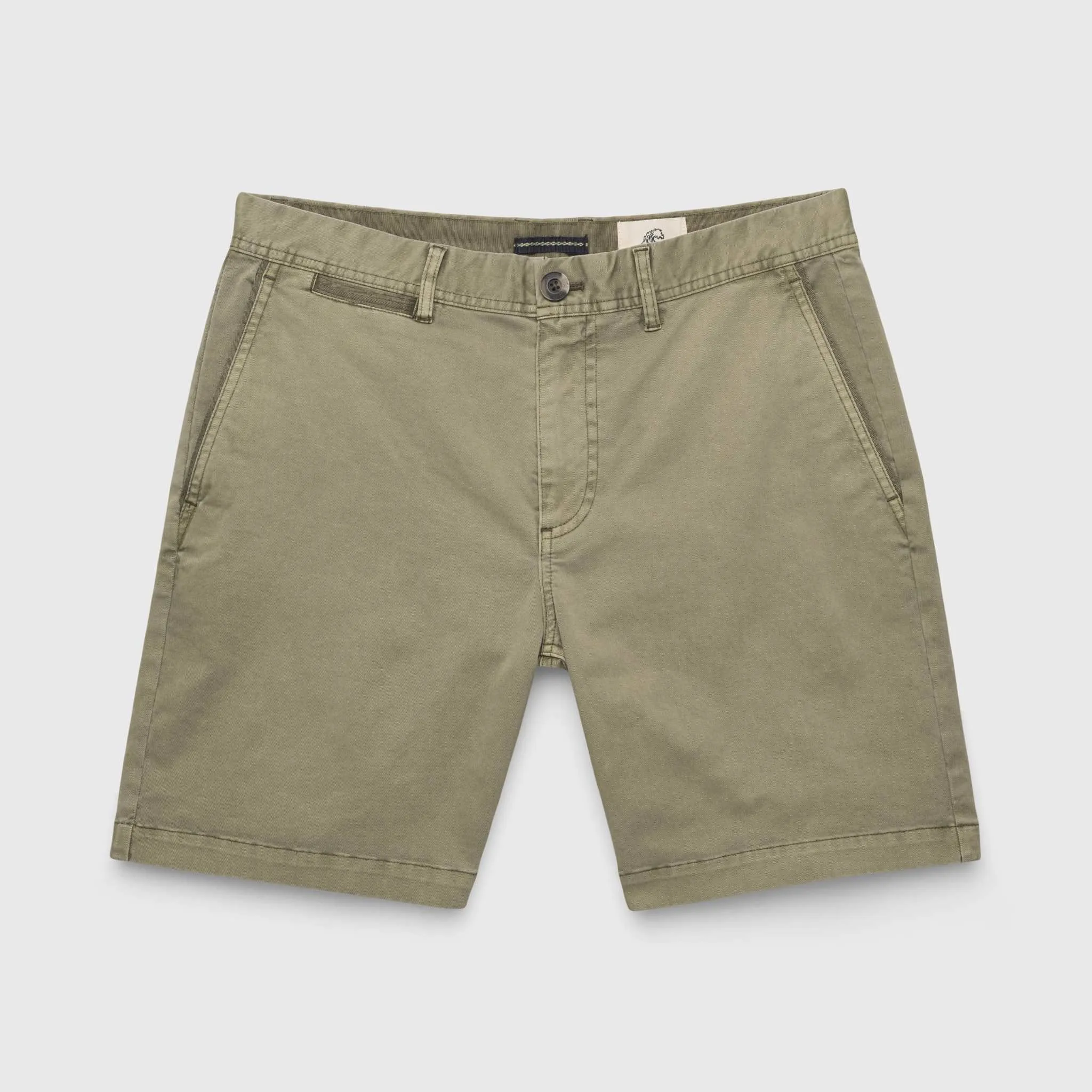 ANDREW 7.5" STRETCH TWILL SHORT - Lichen Green