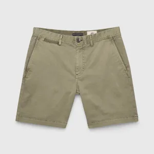 ANDREW 7.5" STRETCH TWILL SHORT - Lichen Green