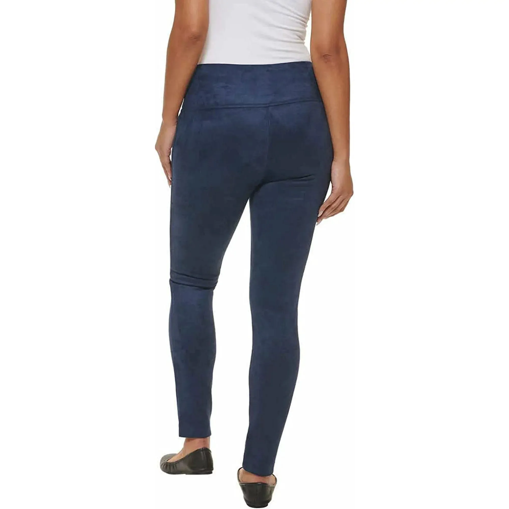 Andrew Marc Super Soft Stretch Faux Suede Pull On Pant for Women
