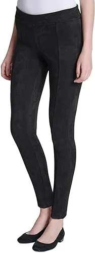 Andrew Marc Super Soft Stretch Faux Suede Pull On Pant for Women