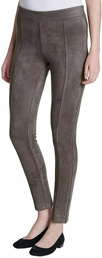 Andrew Marc Super Soft Stretch Faux Suede Pull On Pant for Women