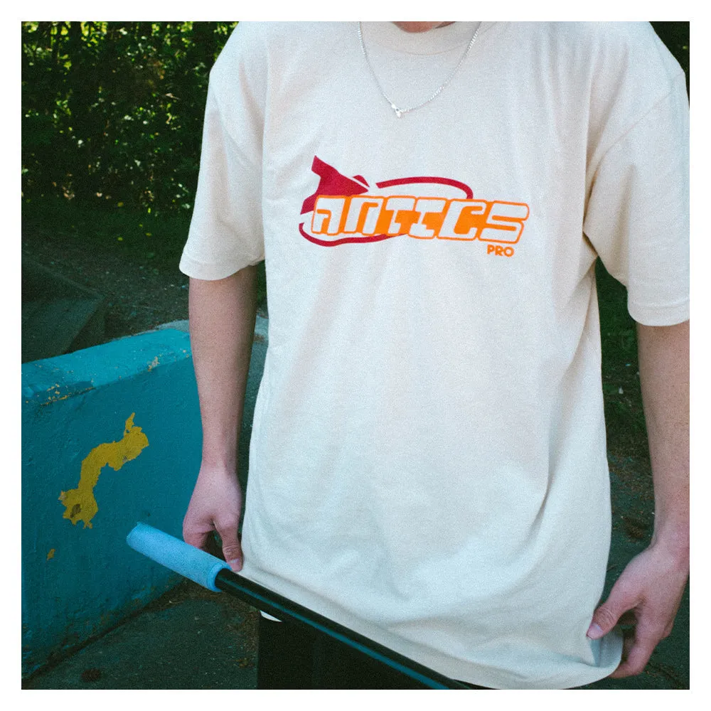 Antics Orange 'Y2K T-Shirt'