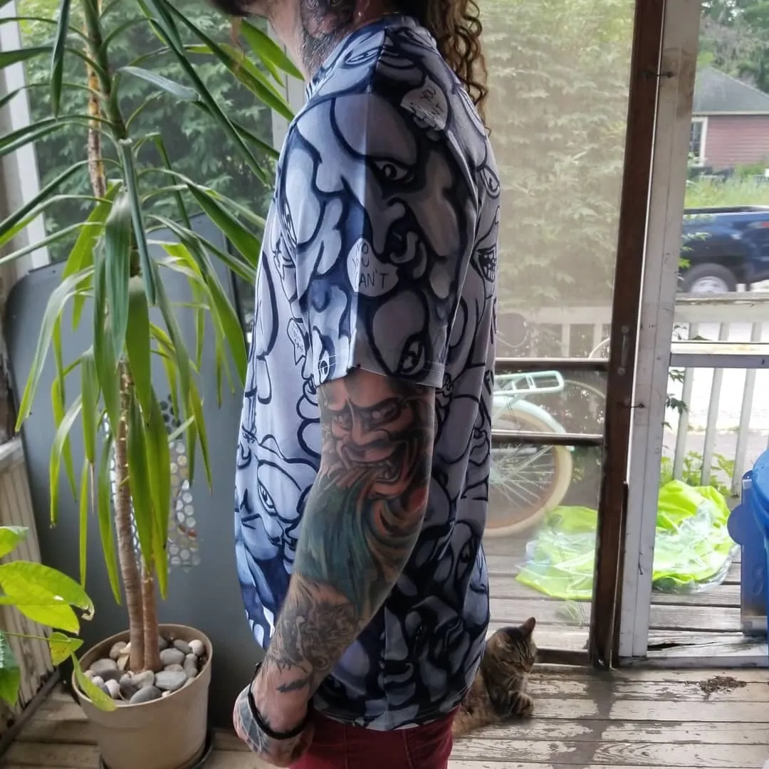 “Anxiety” sublimated tees