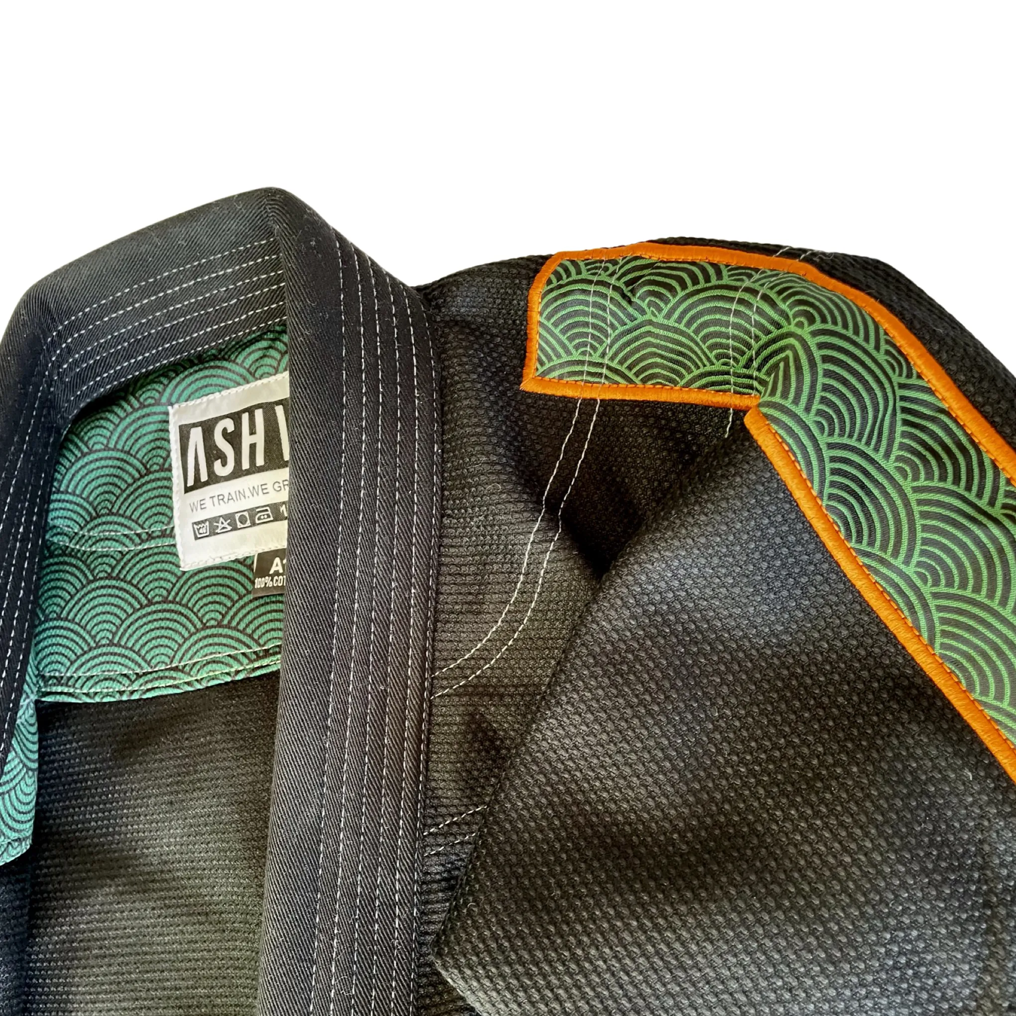 Ashi Team Gi- Black/Green