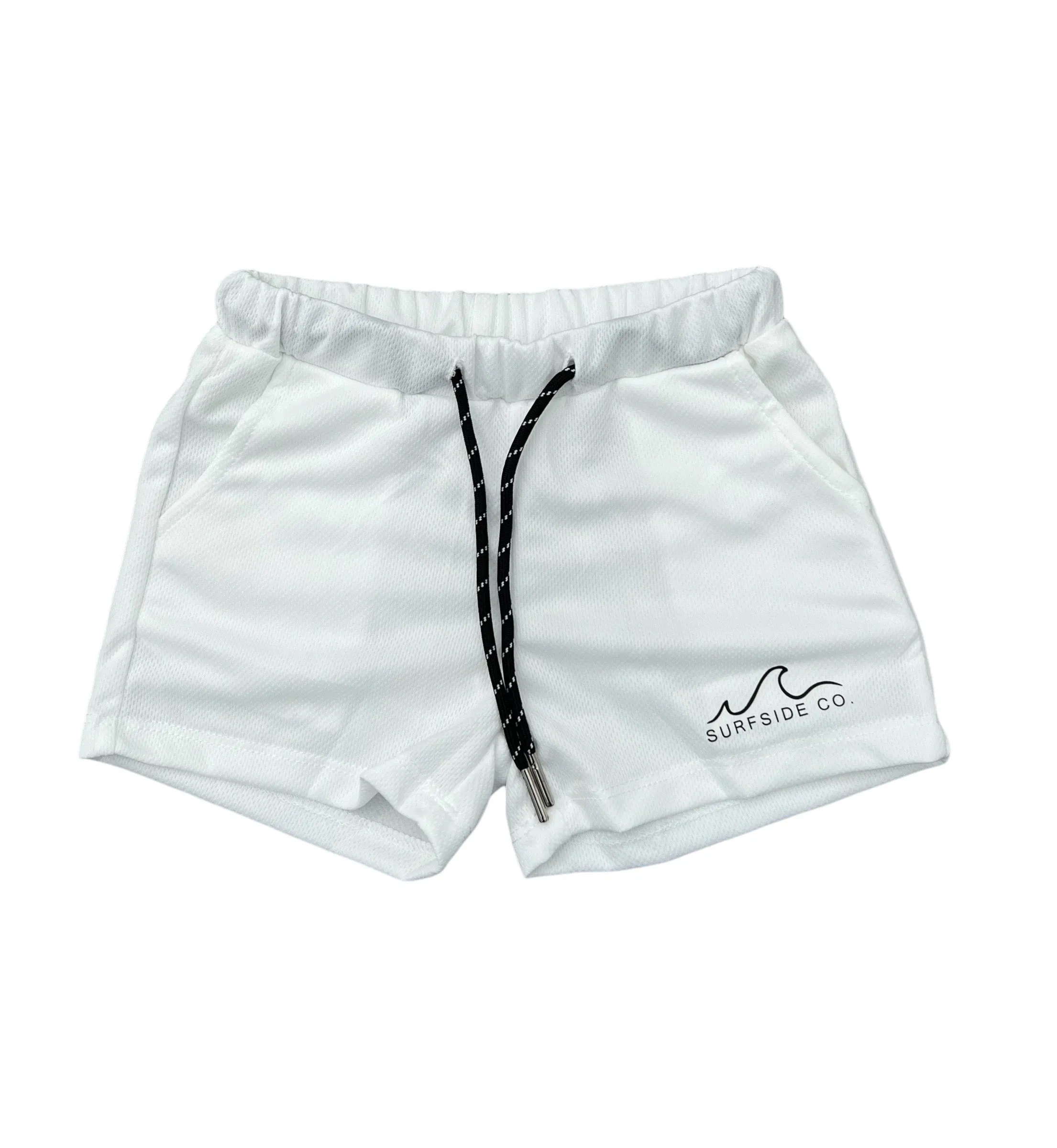 Athletic Shorts- White