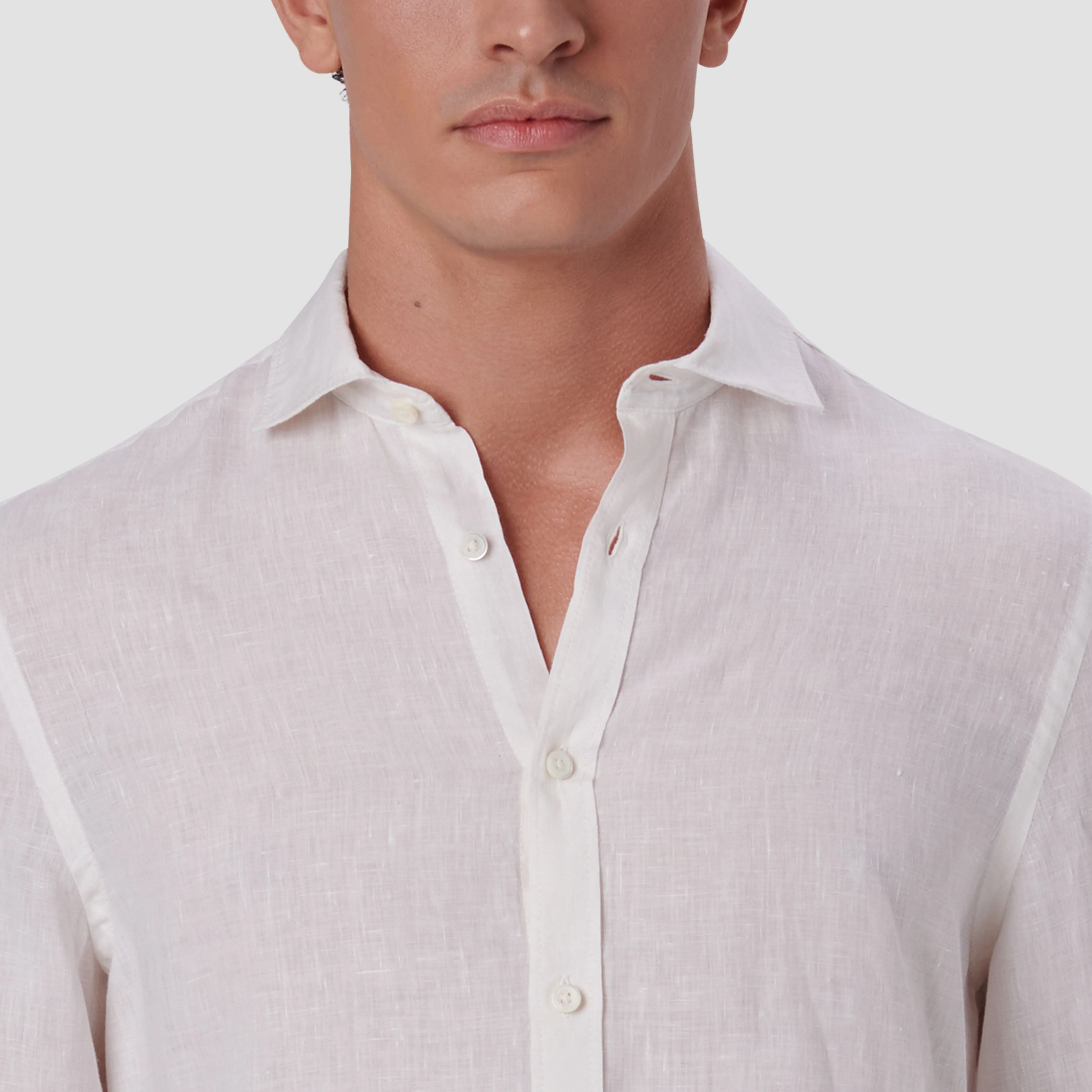 Axel Solid Linen Shirt