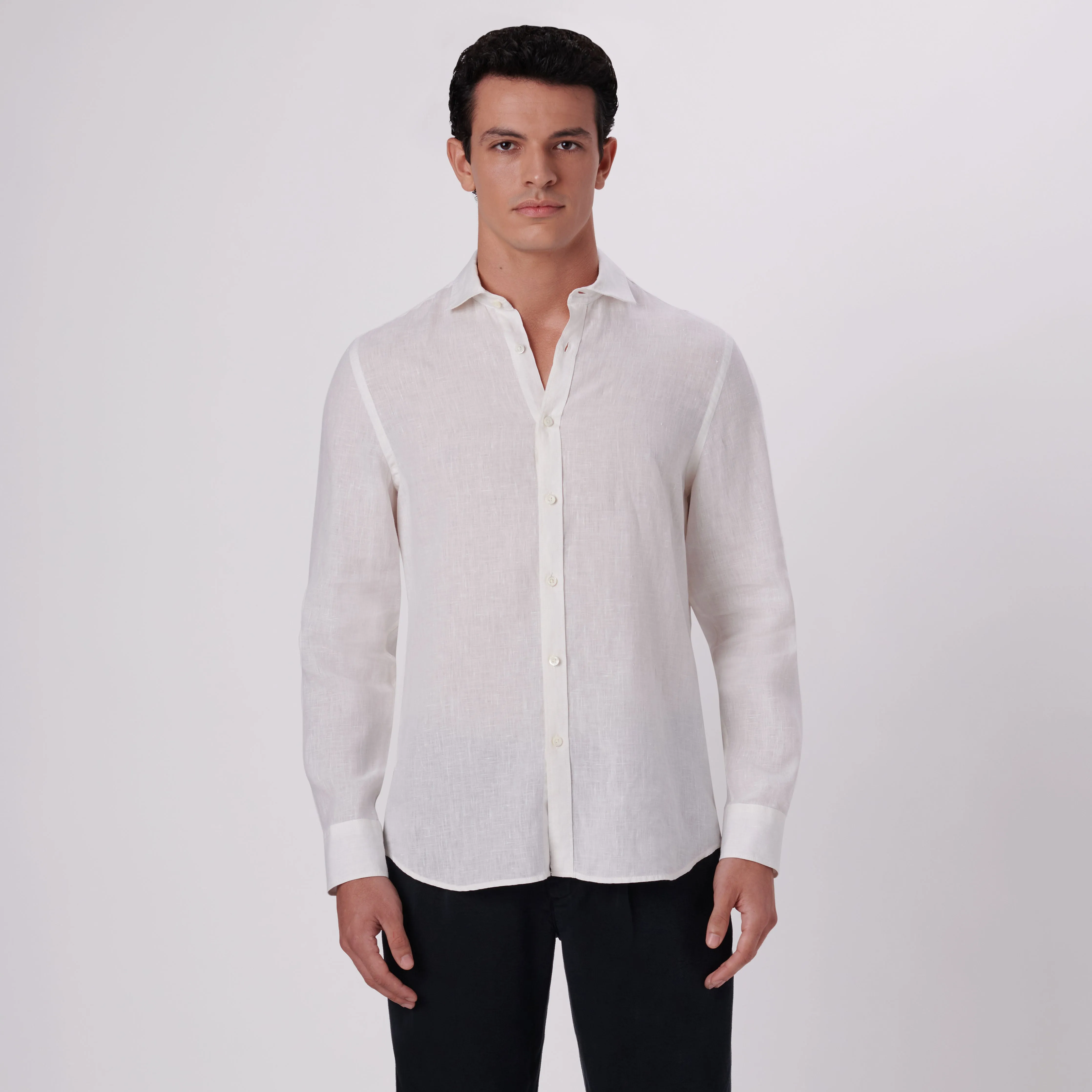 Axel Solid Linen Shirt