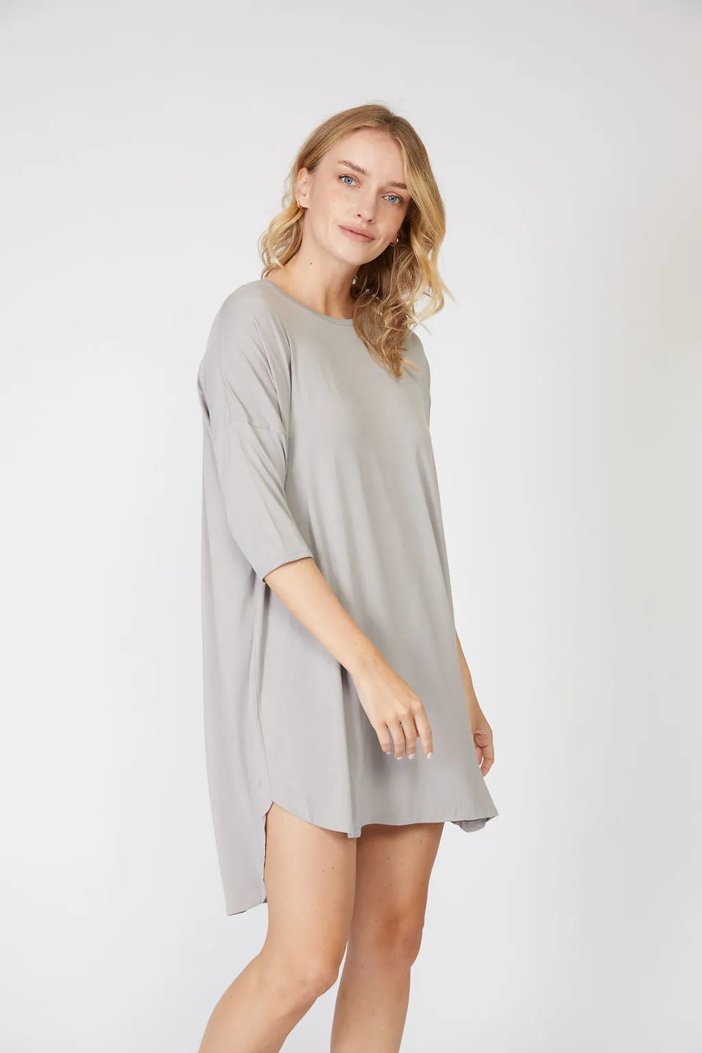 Bamboo 3/4 Sleeve Nightshirt