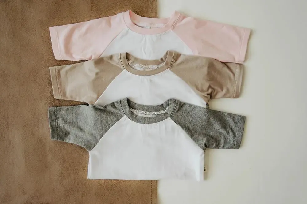 Baseball Shirt - Lt. Pink