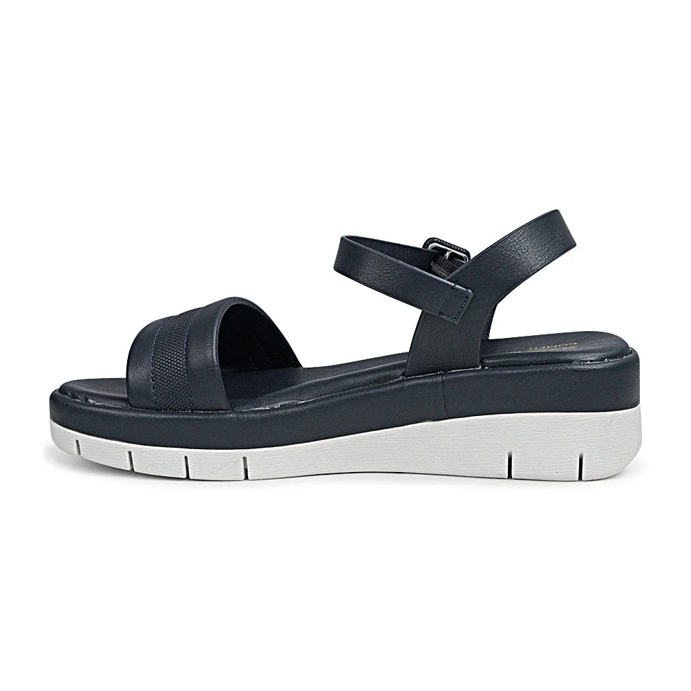 Bata Comfit FANTASY Platform Sandal with Belt for Women