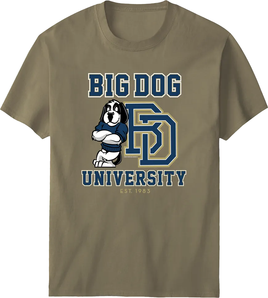 Bd University Navy Gold T-shirt