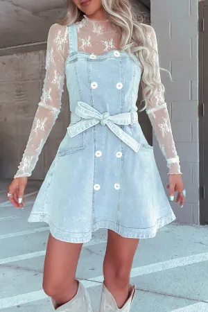 Bell Button Bow Dress