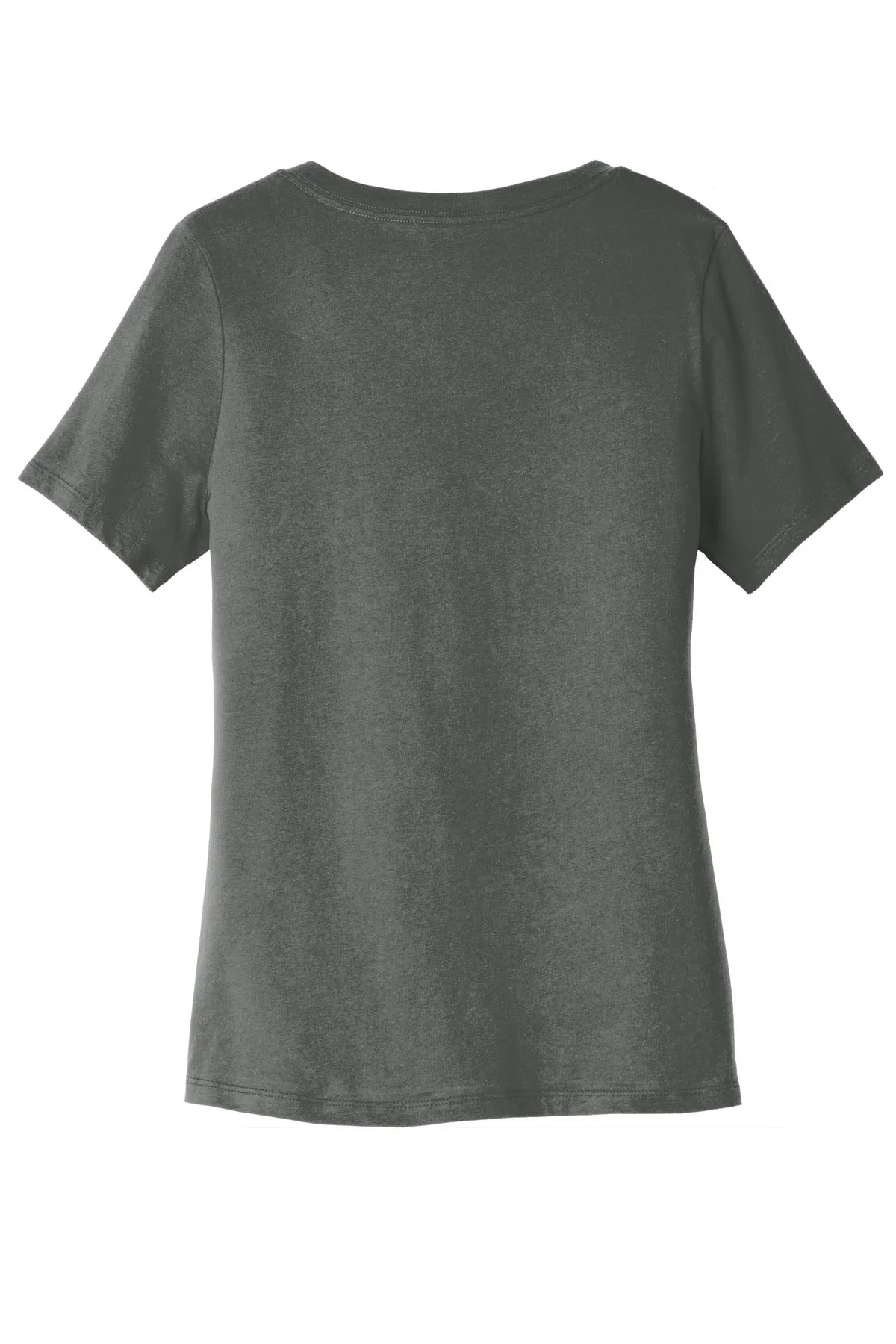 BELLA CANVAS  Women's Relaxed Jersey Short Sleeve V-Neck Tee. BC6405 Asphalt