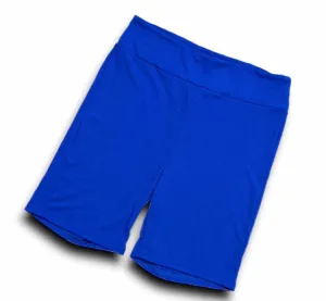 Biker Shorts - Solid Dazzling Blue