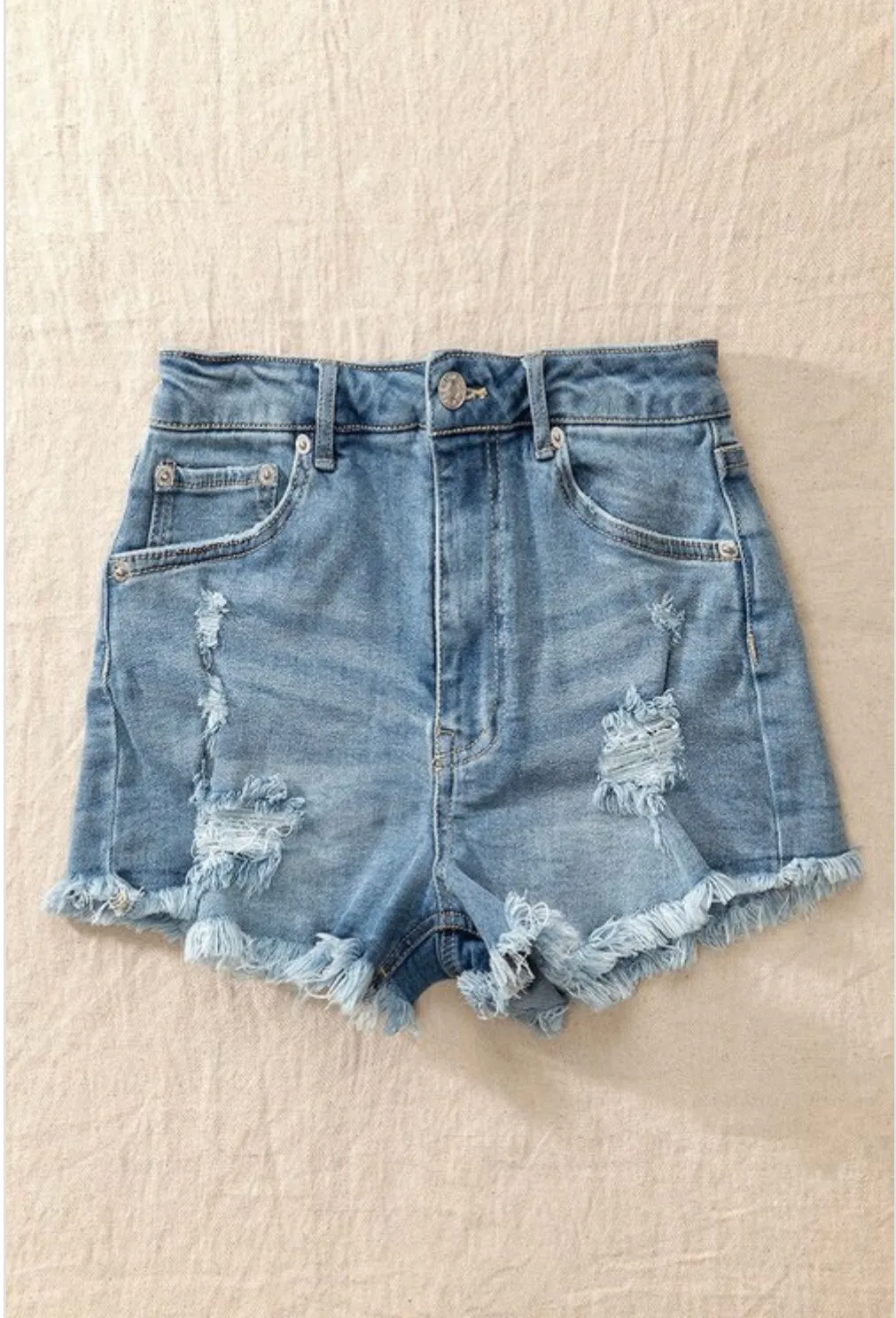 Billie Jean Light Blue Shorts
