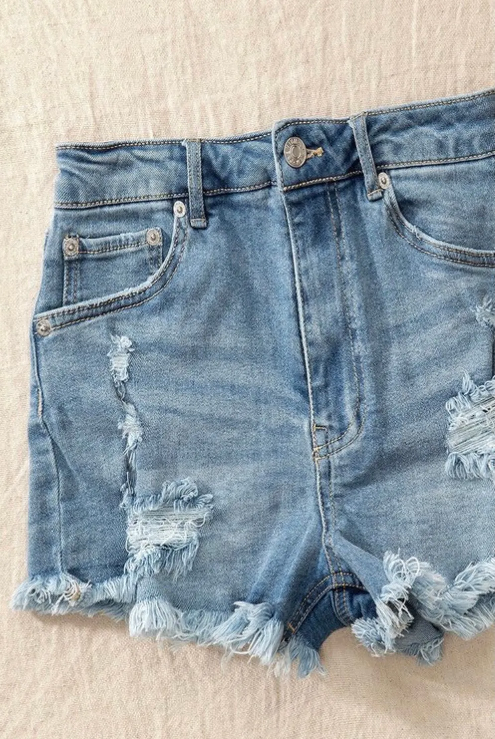 Billie Jean Light Blue Shorts