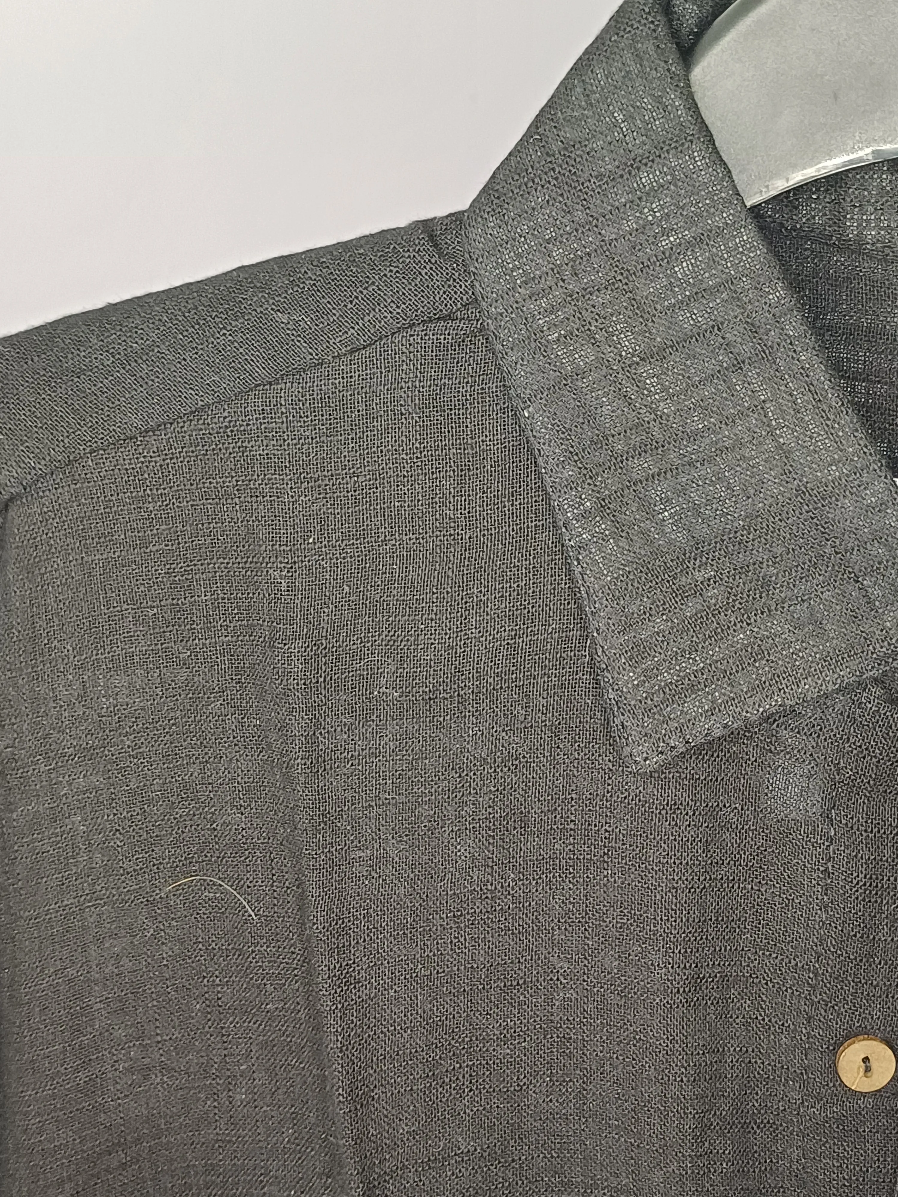 Black Linen Shirt