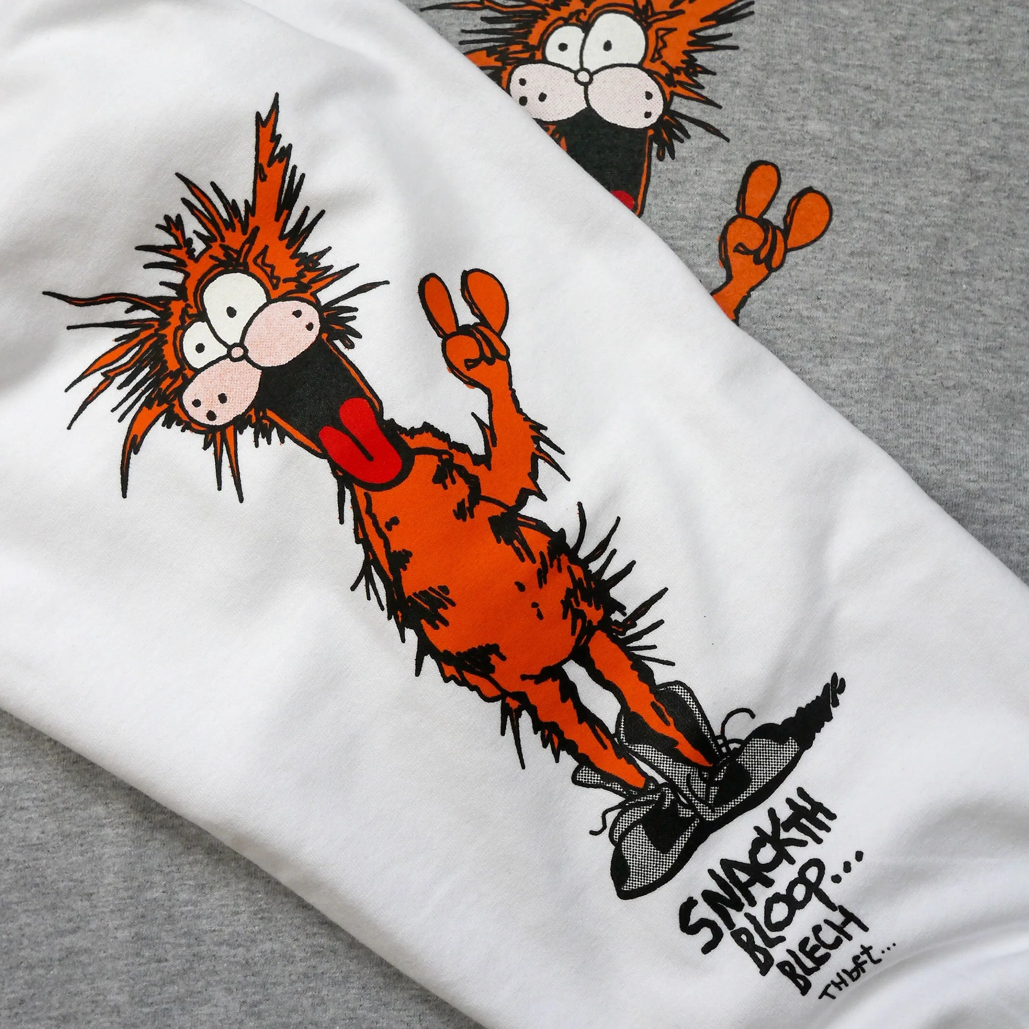 BLOOP TEE - GREY