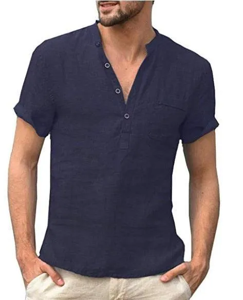 Boho Long Sleeve Linen Shirt