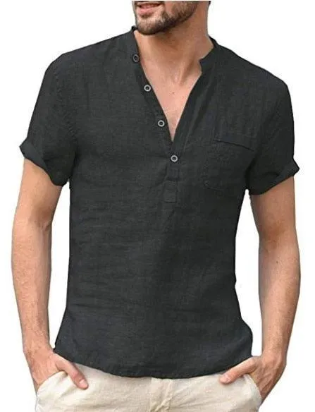 Boho Long Sleeve Linen Shirt