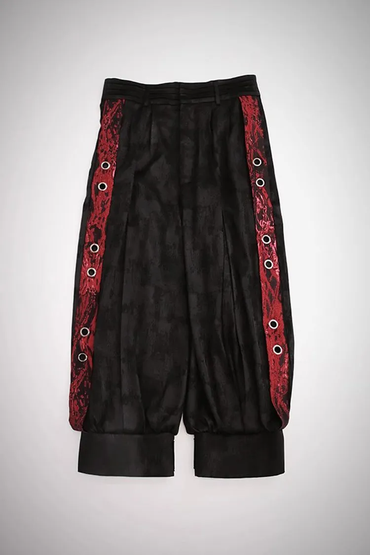 [Bone Dragon] Long Sleeves Ouji Fashion Classic Lolita Pants 2 Colors