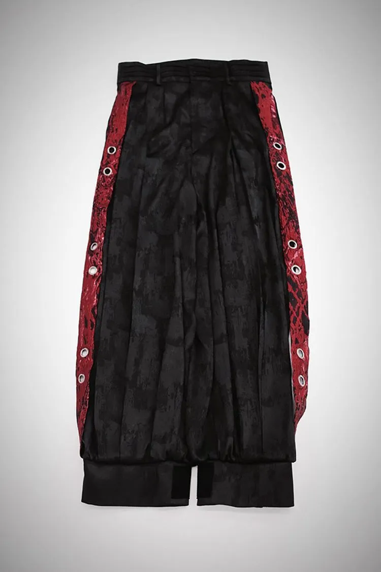 [Bone Dragon] Long Sleeves Ouji Fashion Classic Lolita Pants 2 Colors