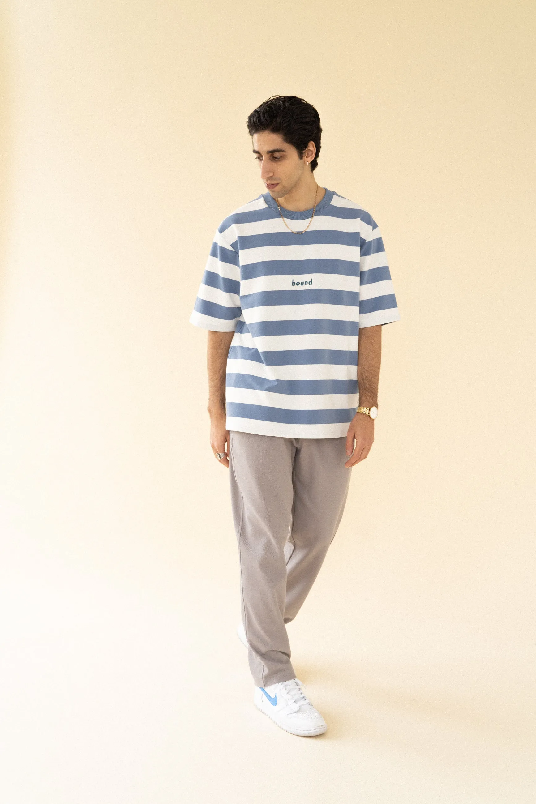 bound 'Arctic' Stripe Tee