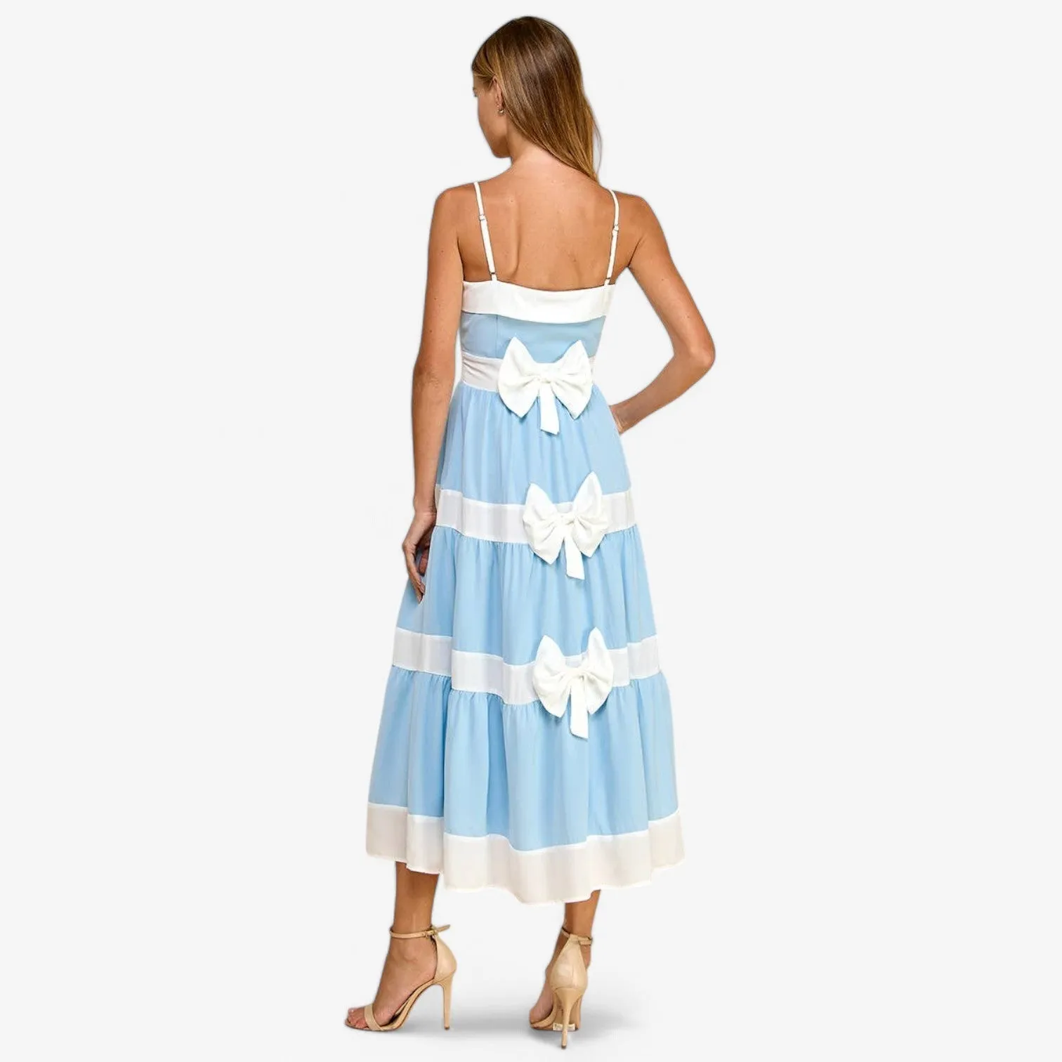 Bow Back Maxi Dress