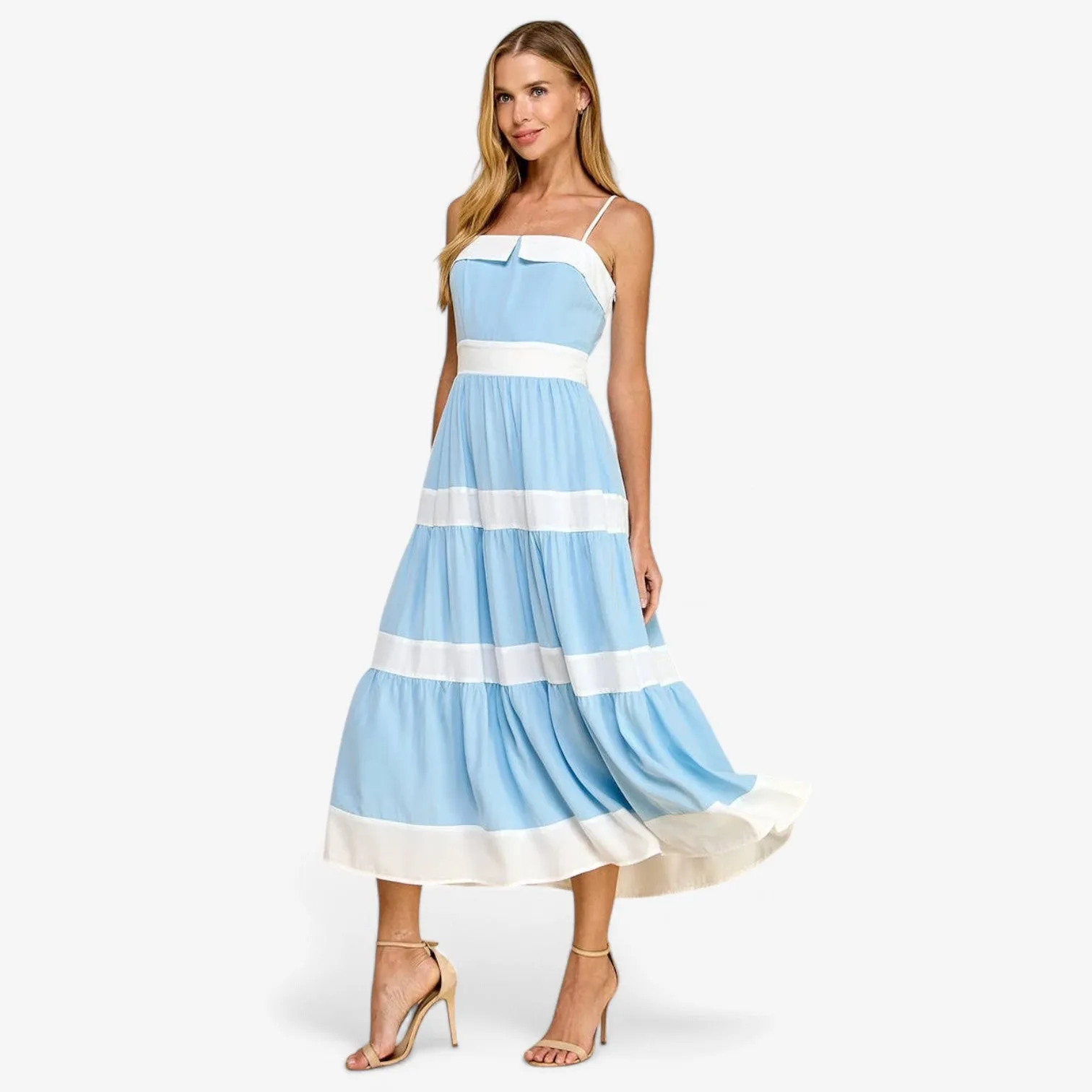 Bow Back Maxi Dress