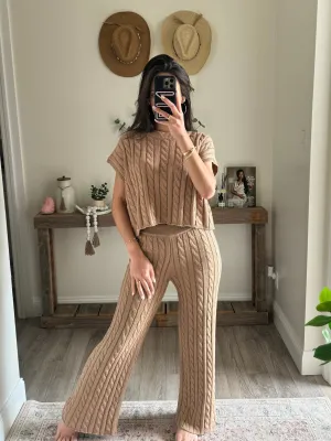 Cable Knit Set