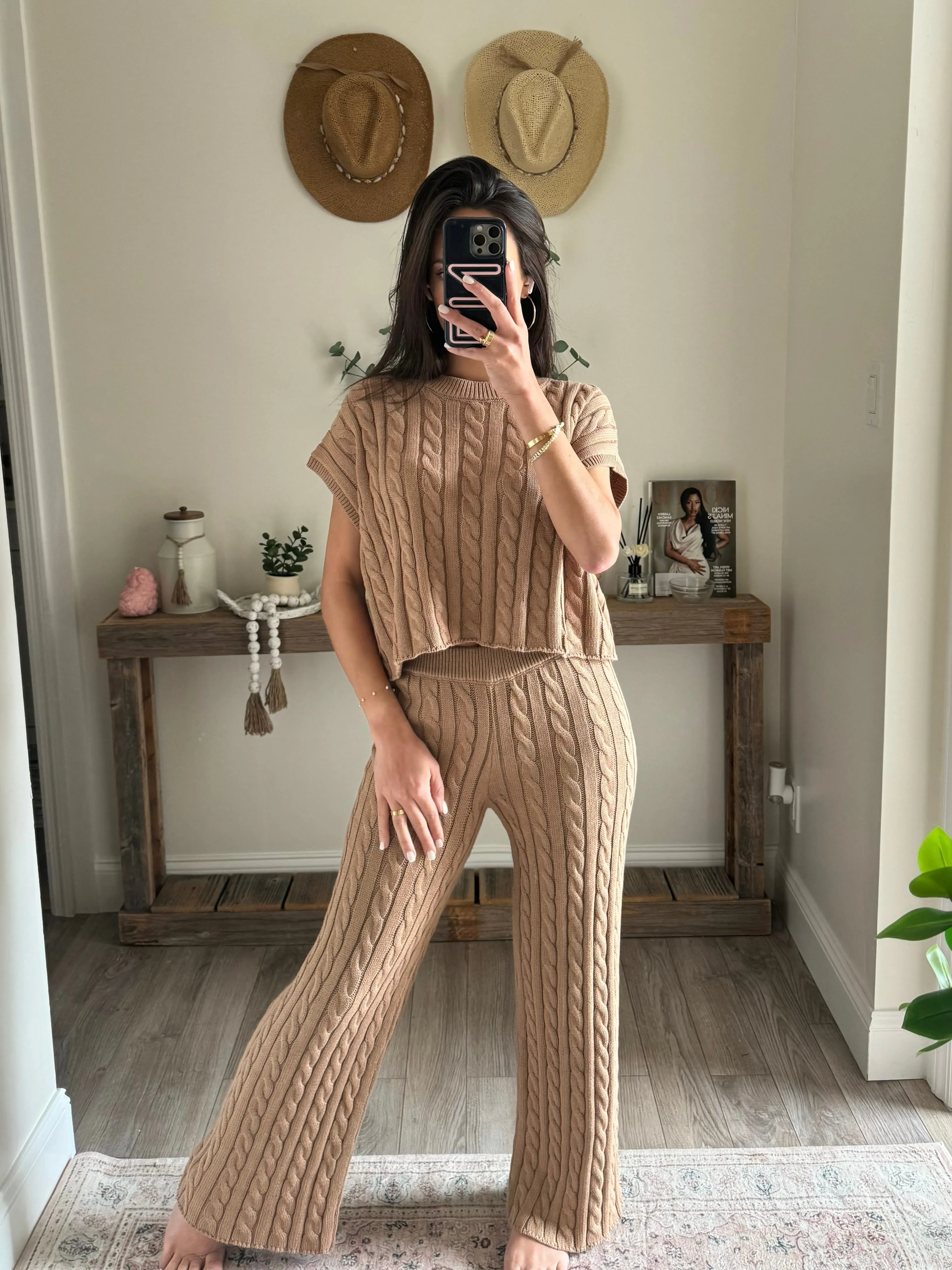 Cable Knit Set