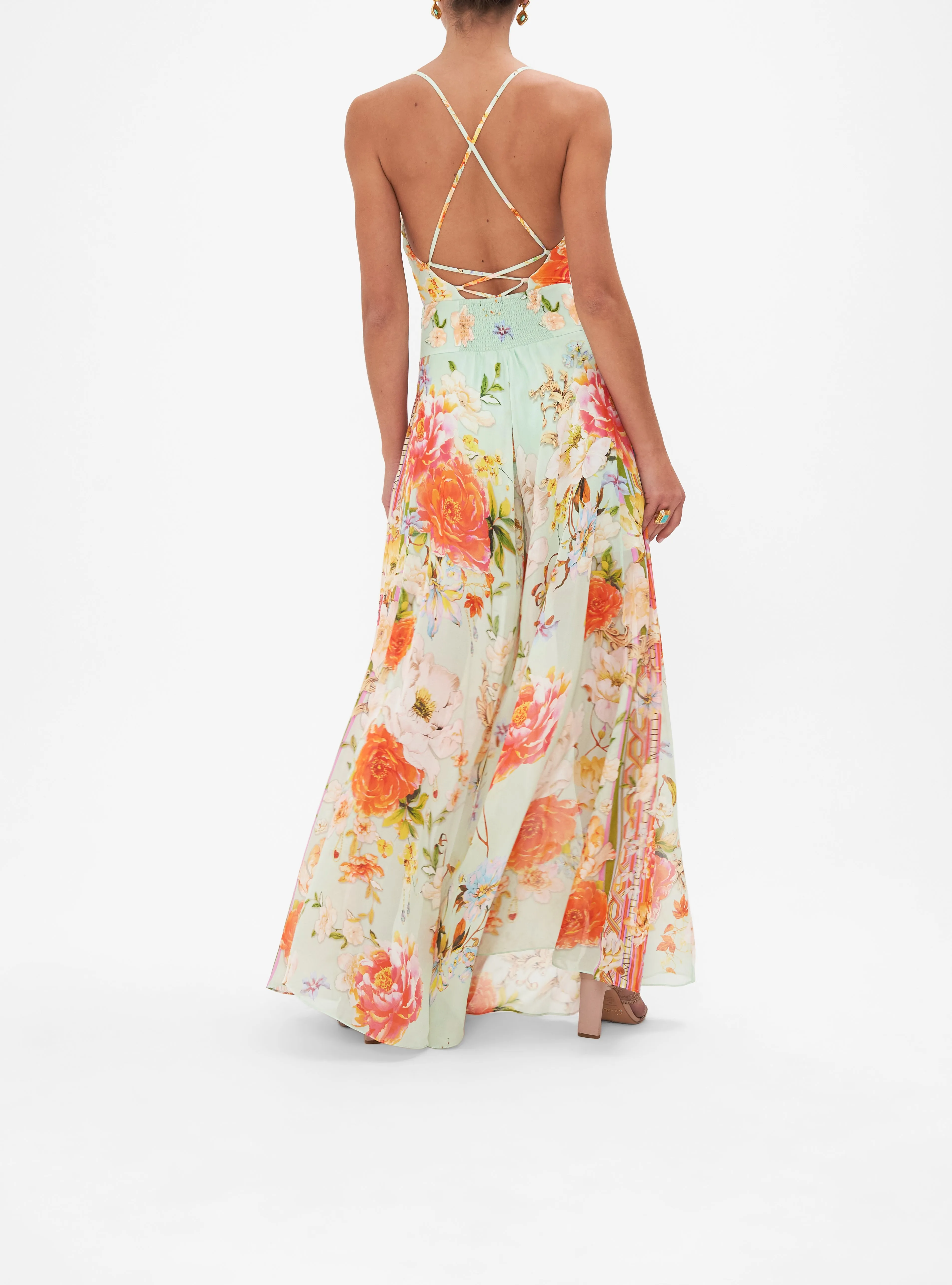 CAMILLA Sheer Wide Leg Pant - Talk The Walk