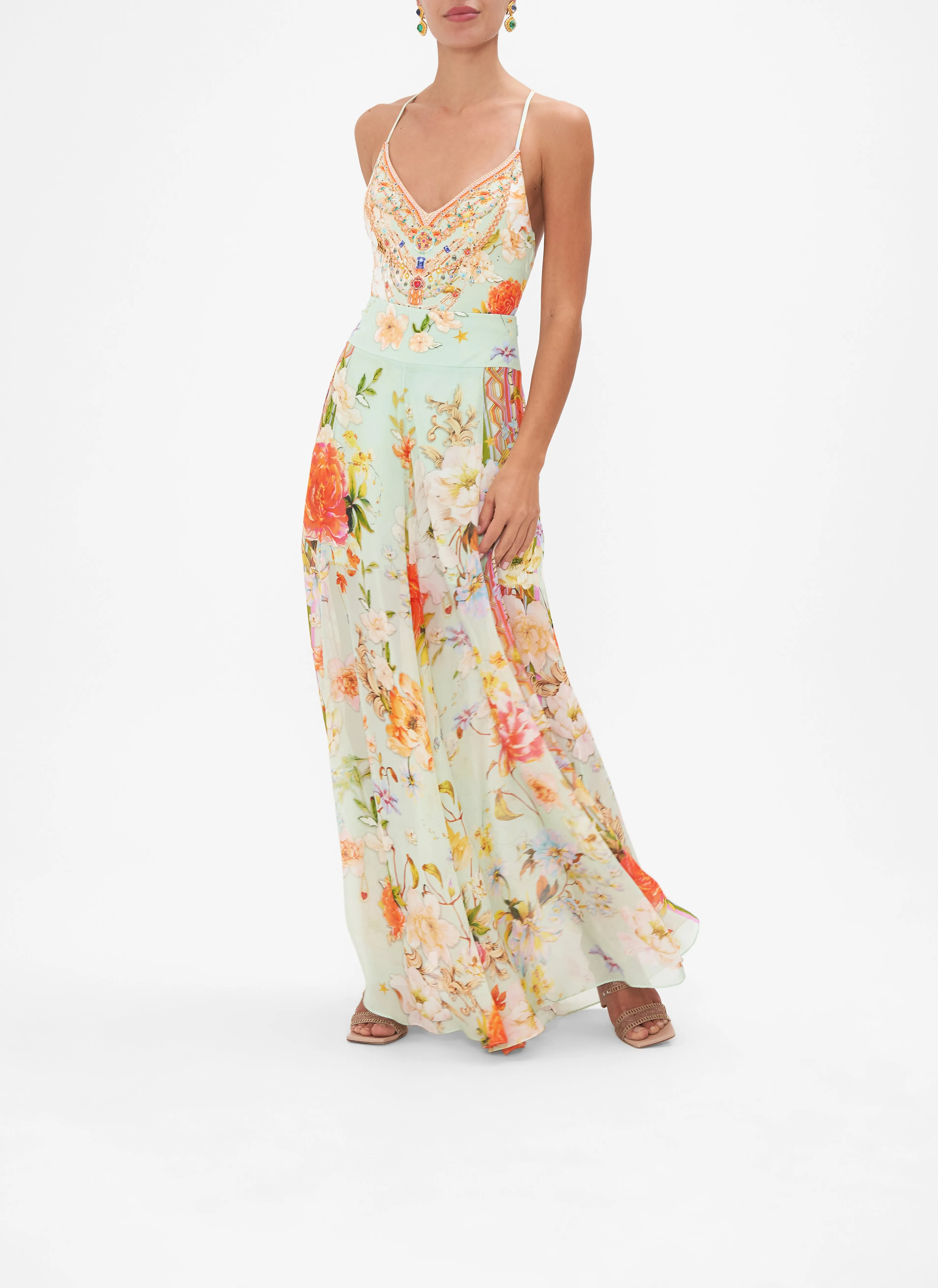 CAMILLA Sheer Wide Leg Pant - Talk The Walk