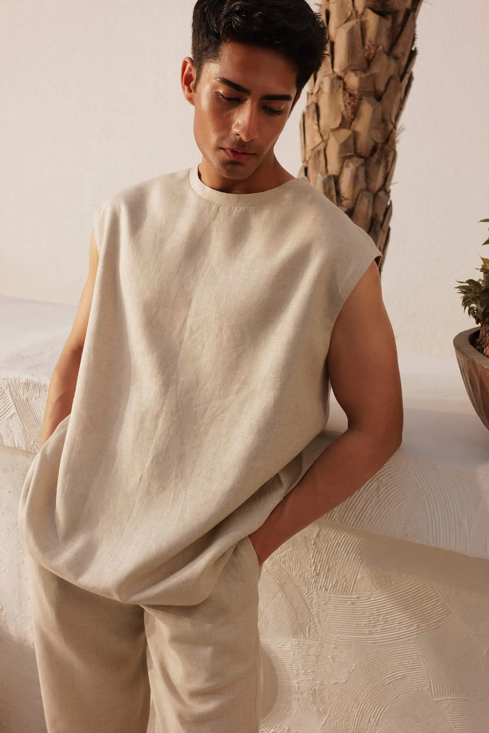 Cancun Shirt - Man (NATURAL)