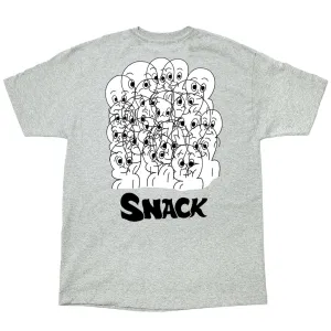 CASPER TEE - HEATHER GREY