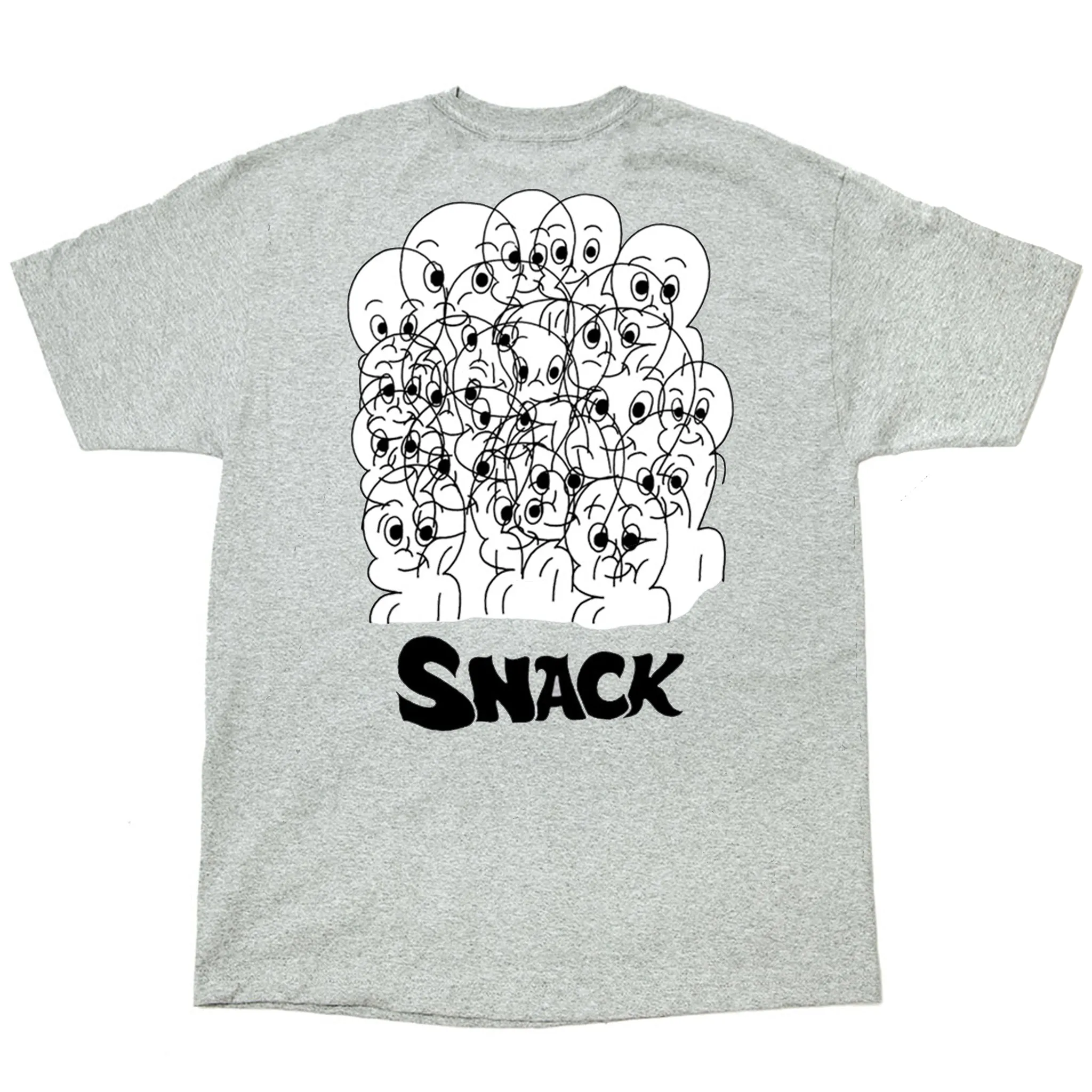 CASPER TEE - HEATHER GREY