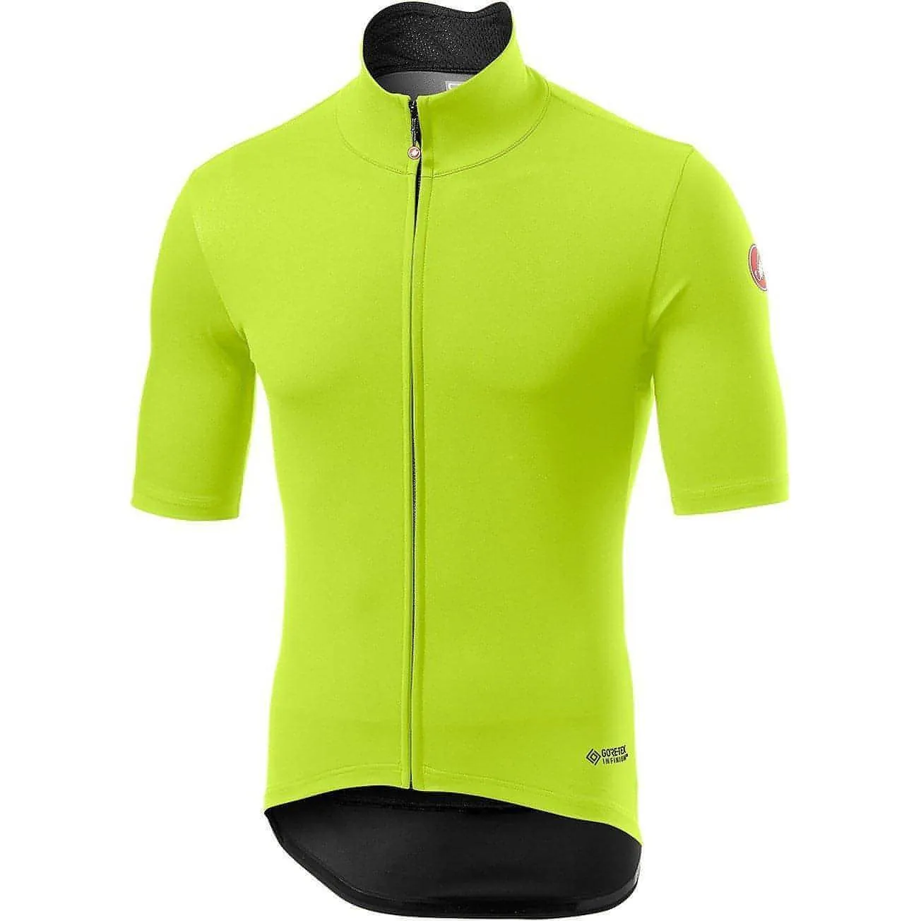 Castelli Perfetto RoS Light Short Sleeve Mens Cycling Jersey - Yellow
